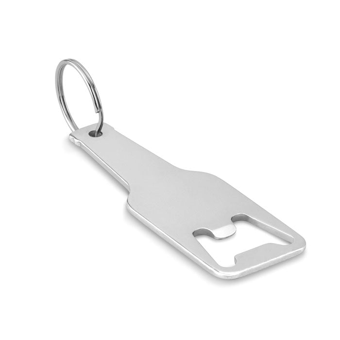 Aluminium Bottle Opener Keyring