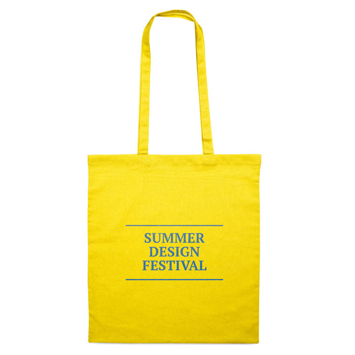 Cotton Shopping Bag with Long Handles