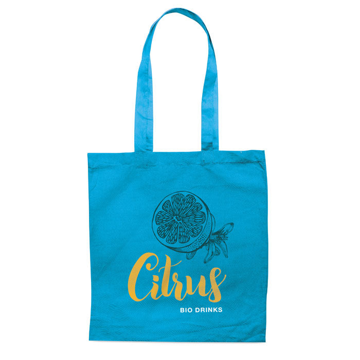 Cotton Shopping Bag with Long Handles