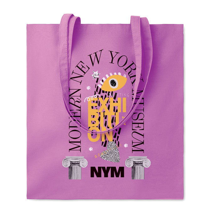 Cotton Long Handle Shopping Bag