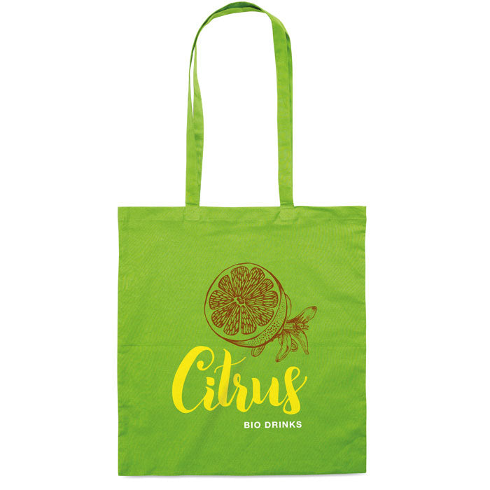 Cotton Long Handle Shopping Bag