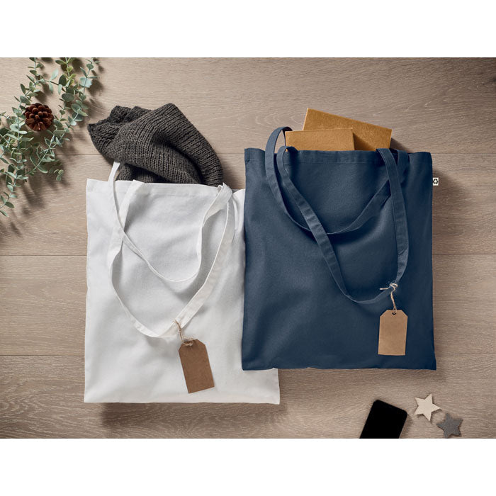 Cotton Long Handle Shopping Bag