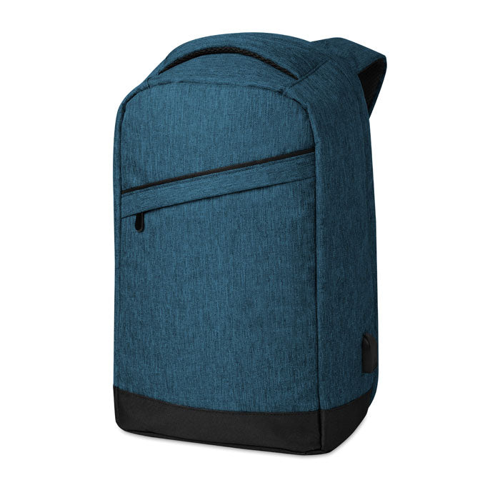 Polyester Backpack with USB Plug