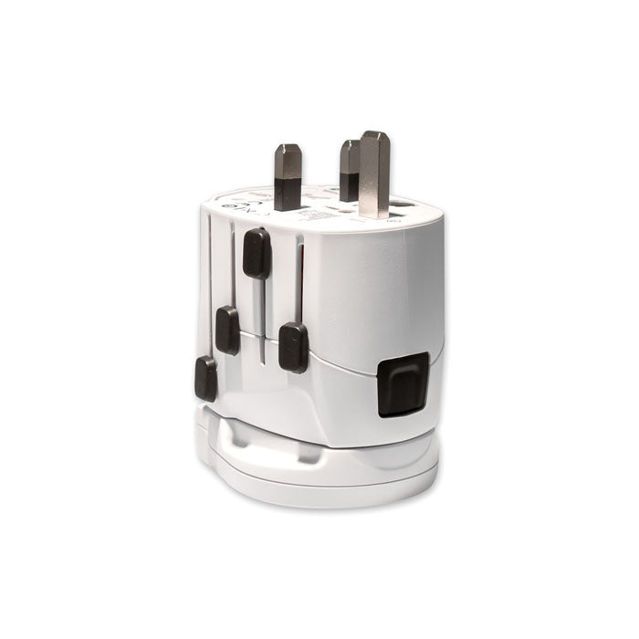 Pro World 3-Pole Travel Plug Adapter