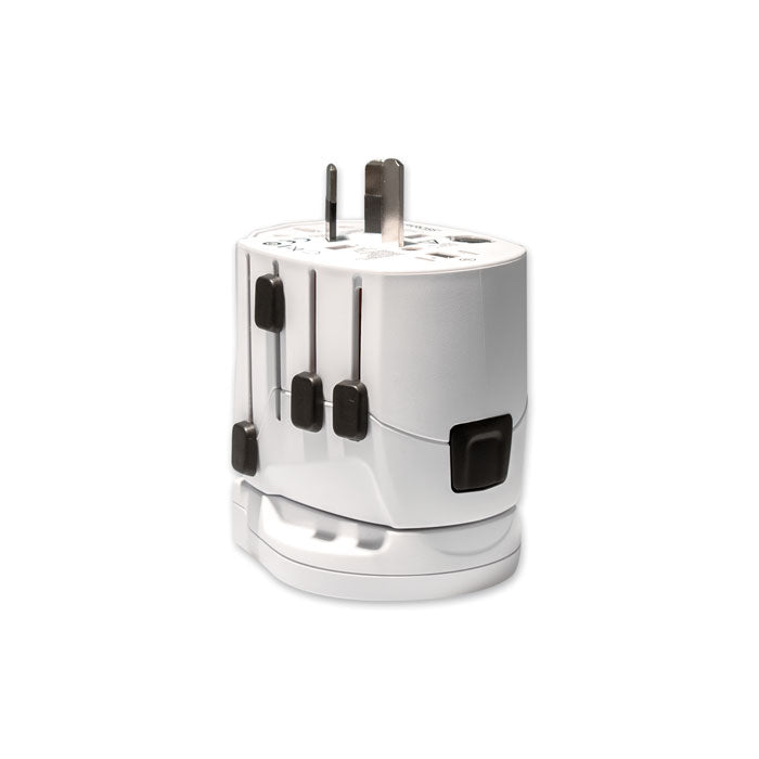 Pro World 3-Pole Travel Plug Adapter