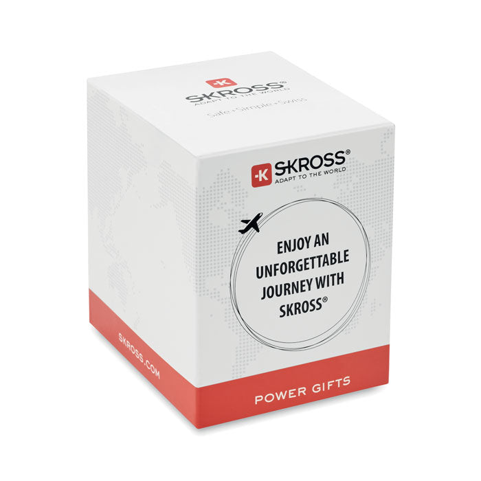 3-Pole Travel Plug and USB Charger