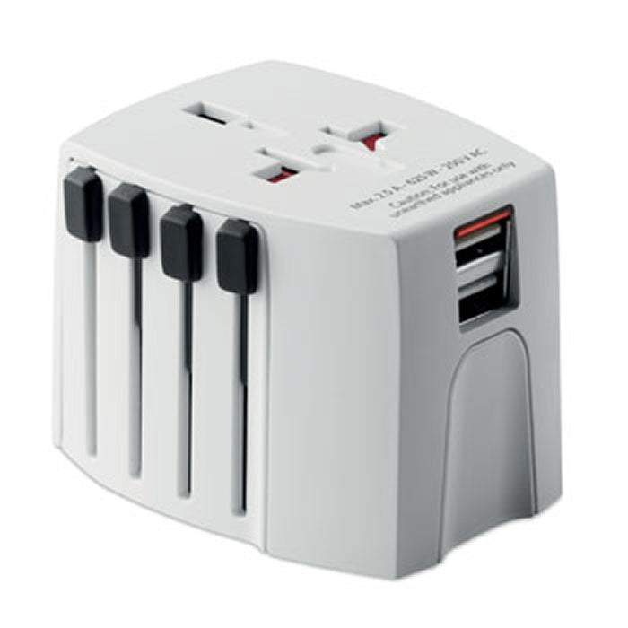MUV USB 2 Pole World Adapter
