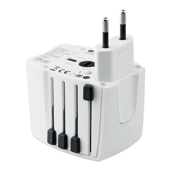 MUV USB 2 Pole World Adapter