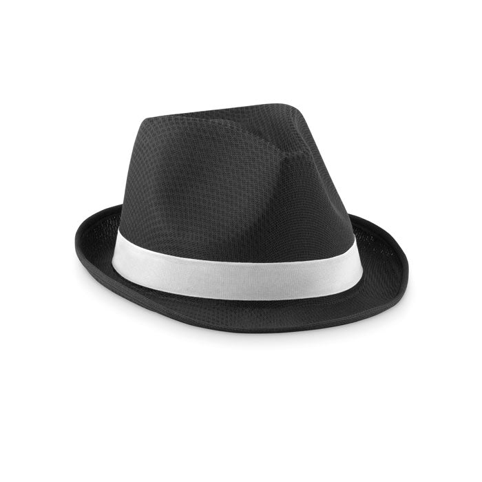 Coloured Polyester Straw Hat