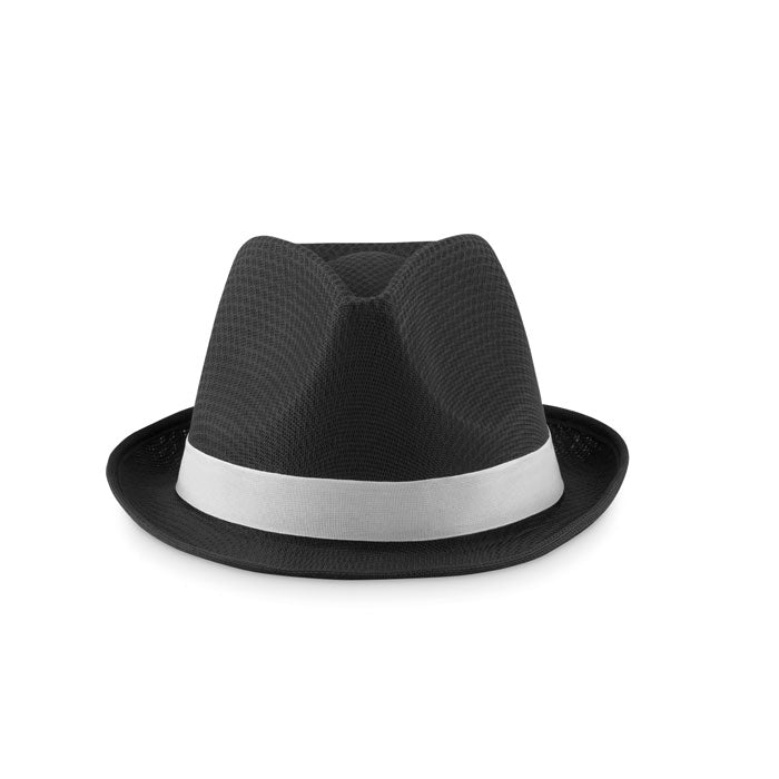 Coloured Polyester Straw Hat
