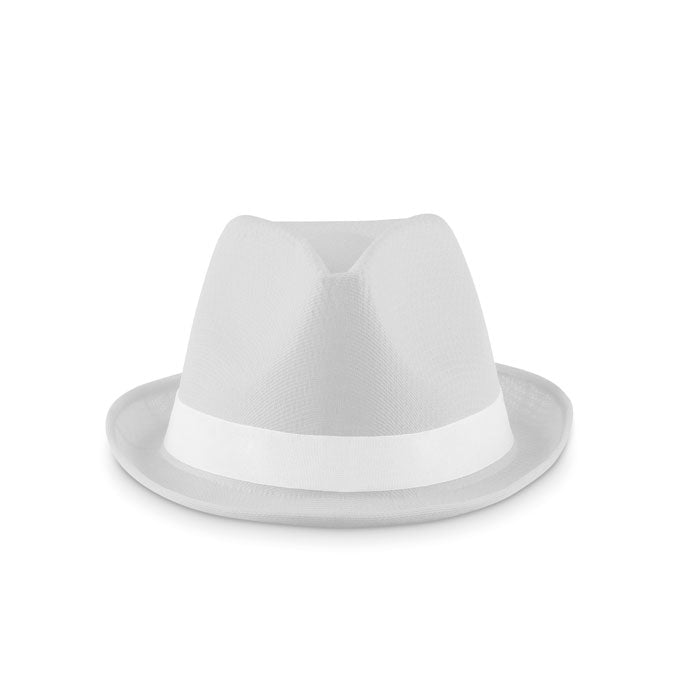 Coloured Polyester Straw Hat