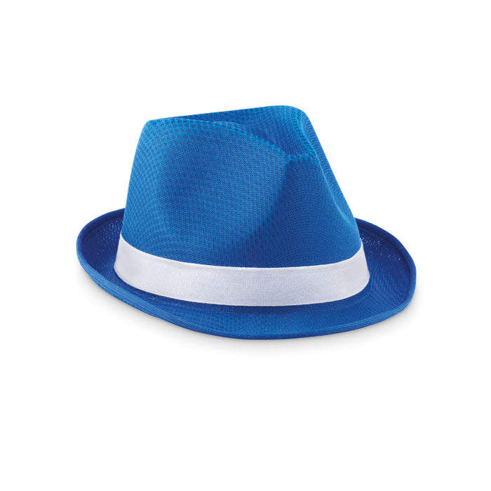 Coloured Polyester Straw Hat