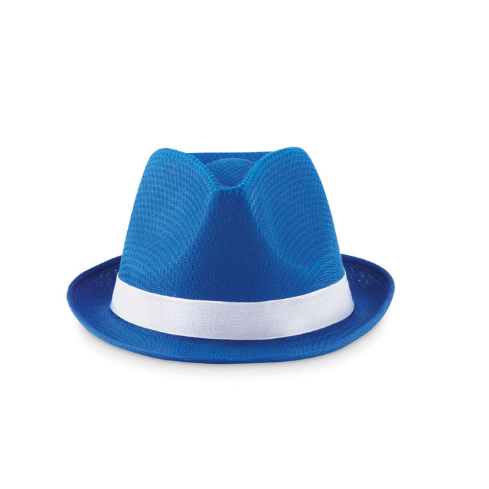 Coloured Polyester Straw Hat