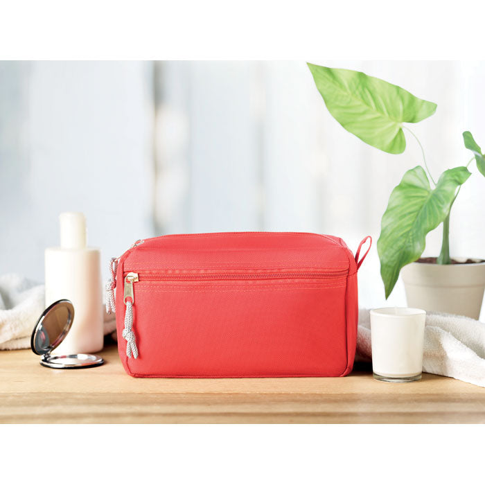 Double Zip Cosmetics Bag