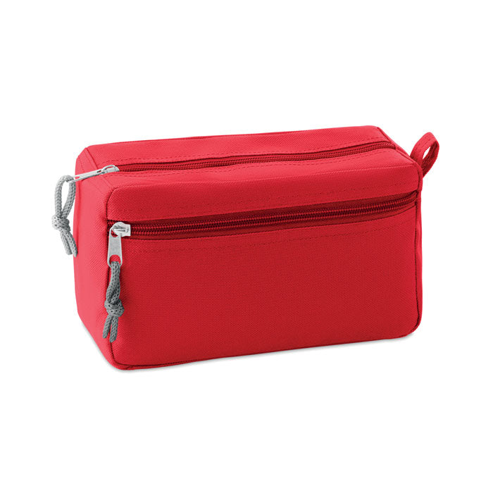 Double Zip Cosmetics Bag