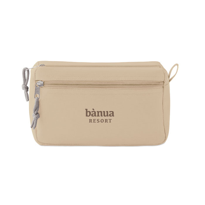 Double Zip Cosmetics Bag