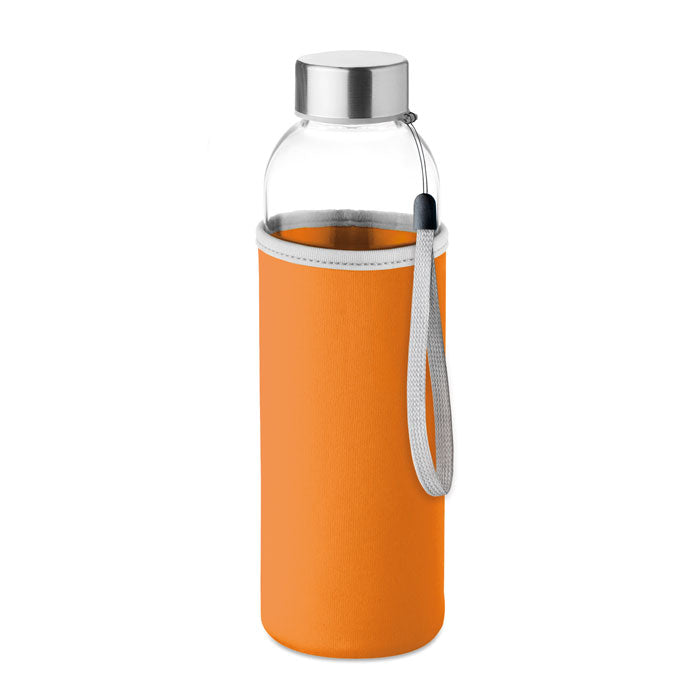 Glass Bottle in Pouch