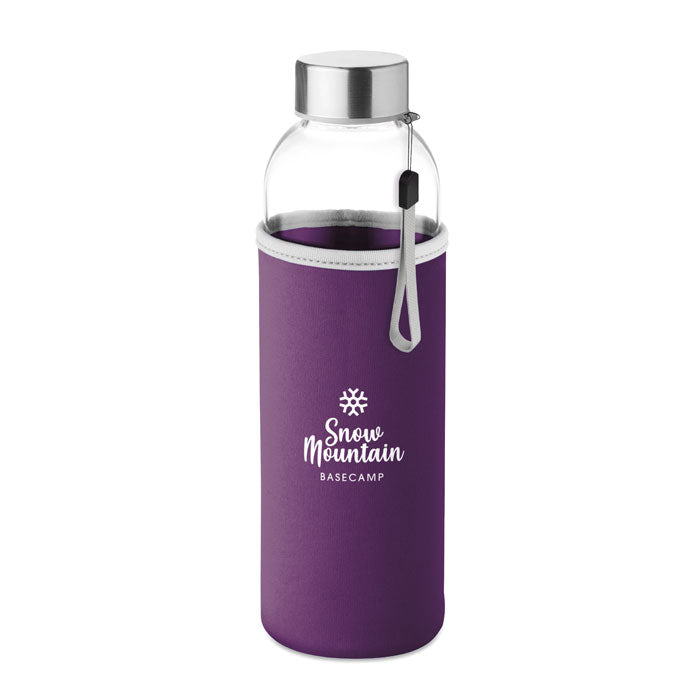 Glass Bottle in Pouch