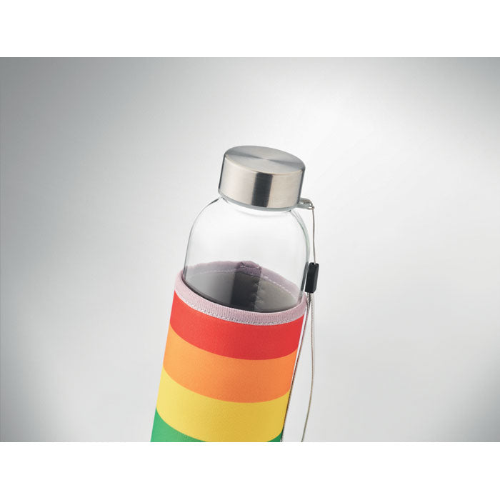 Glass Bottle in Pouch