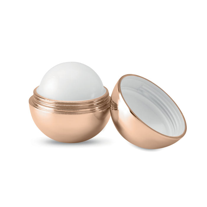 Lip Balm in Round Metallic Case