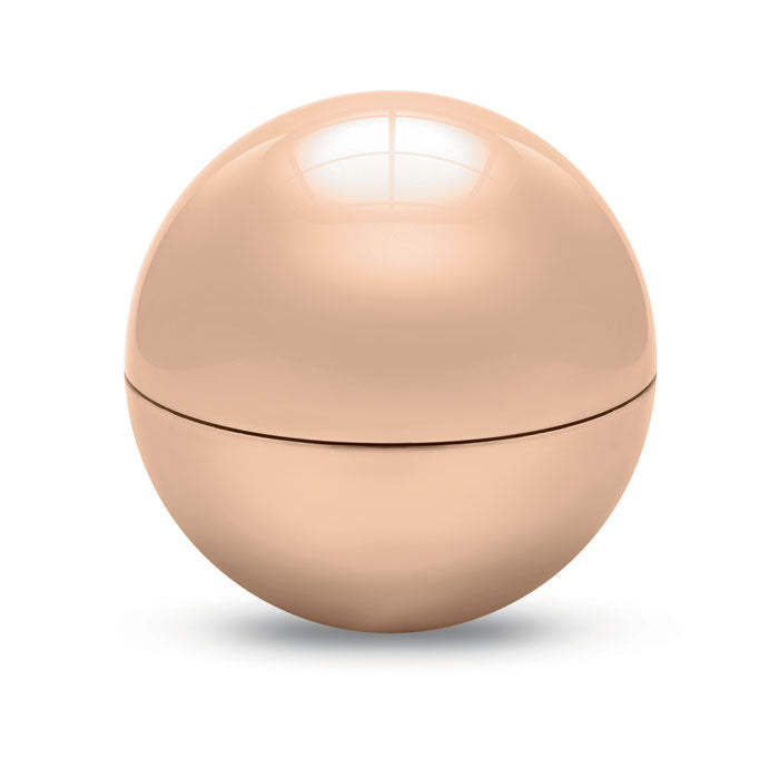 Lip Balm in Round Metallic Case