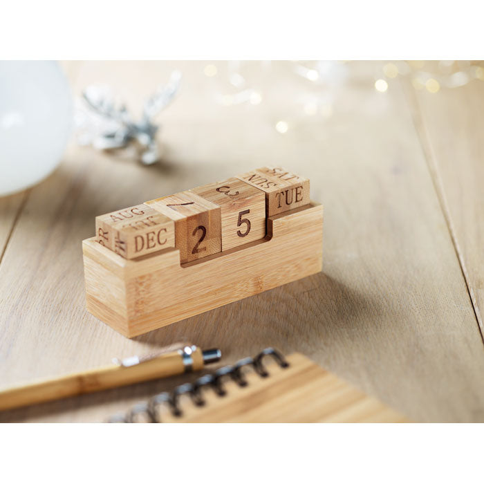 Bamboo Desk Calendar