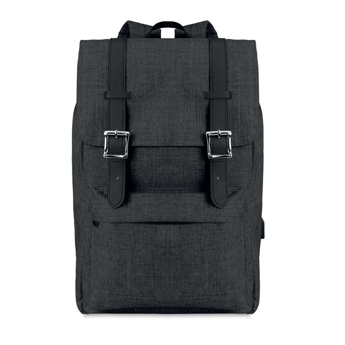 2 Tone Polyester Backpack
