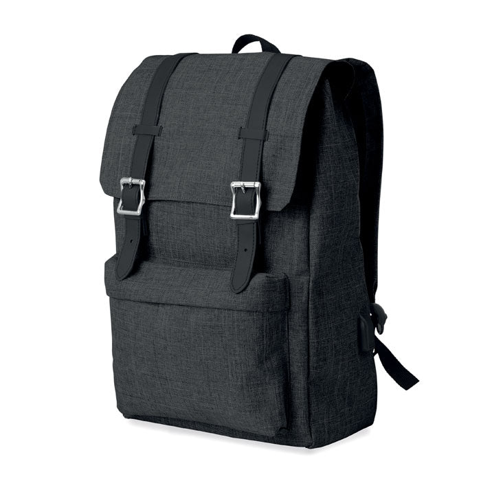 2 Tone Polyester Backpack