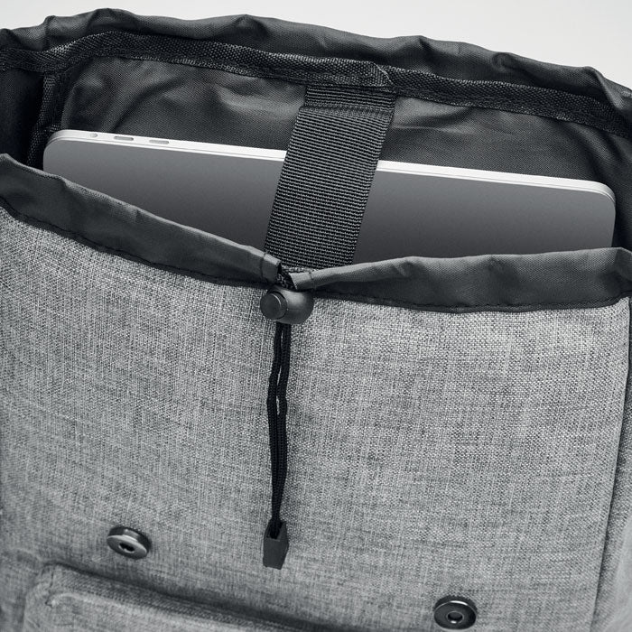 2 Tone Polyester Backpack