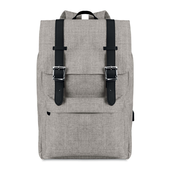 2 Tone Polyester Backpack