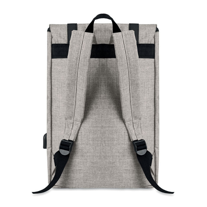 2 Tone Polyester Backpack