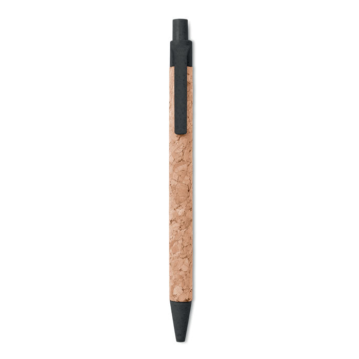 Cork and Wheat Straw Ballpoint Pen