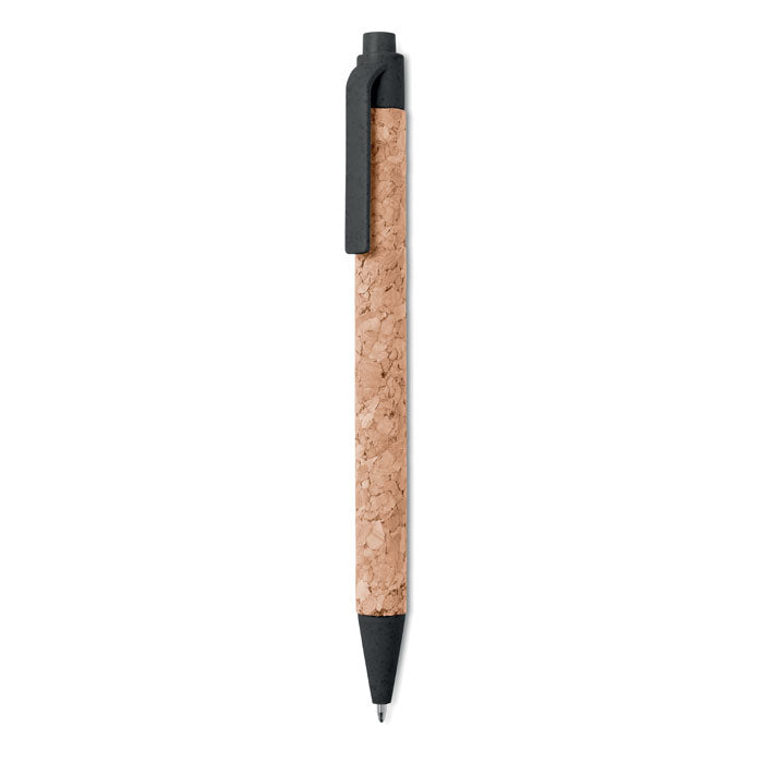 Cork and Wheat Straw Ballpoint Pen