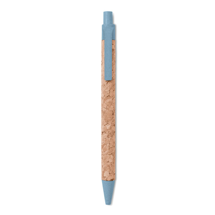 Cork and Wheat Straw Ballpoint Pen