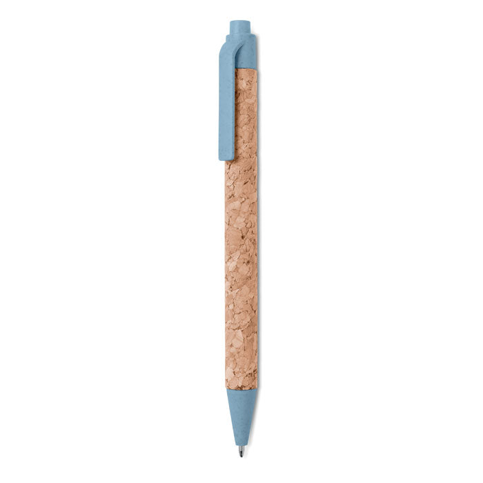 Cork and Wheat Straw Ballpoint Pen