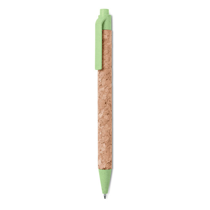 Cork and Wheat Straw Ballpoint Pen