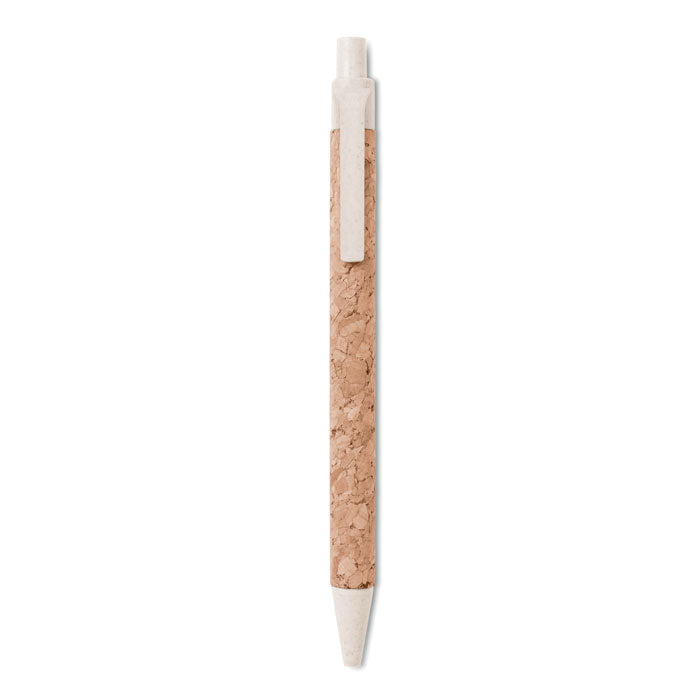 Cork and Wheat Straw Ballpoint Pen
