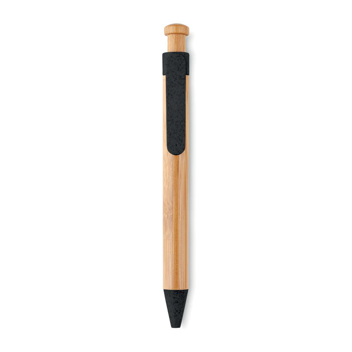 Bamboo and Wheat Straw Ballpoint Pen