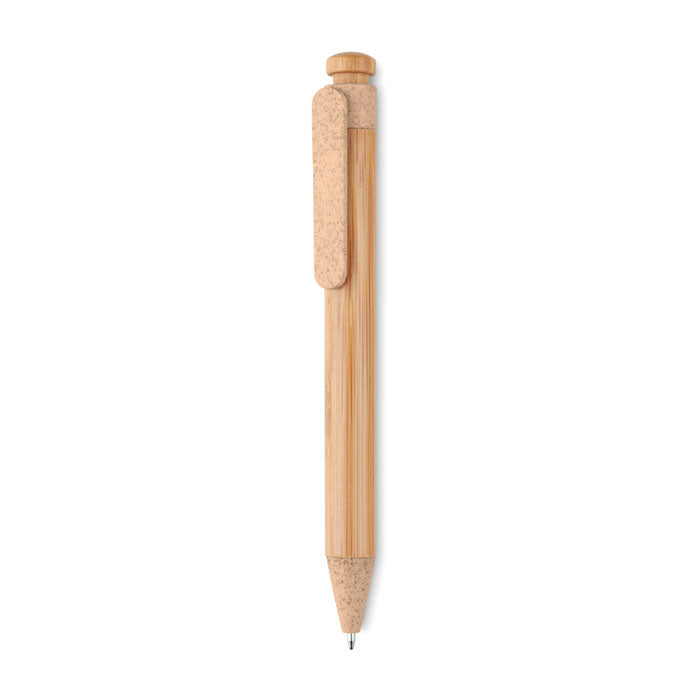 Bamboo and Wheat Straw Ballpoint Pen