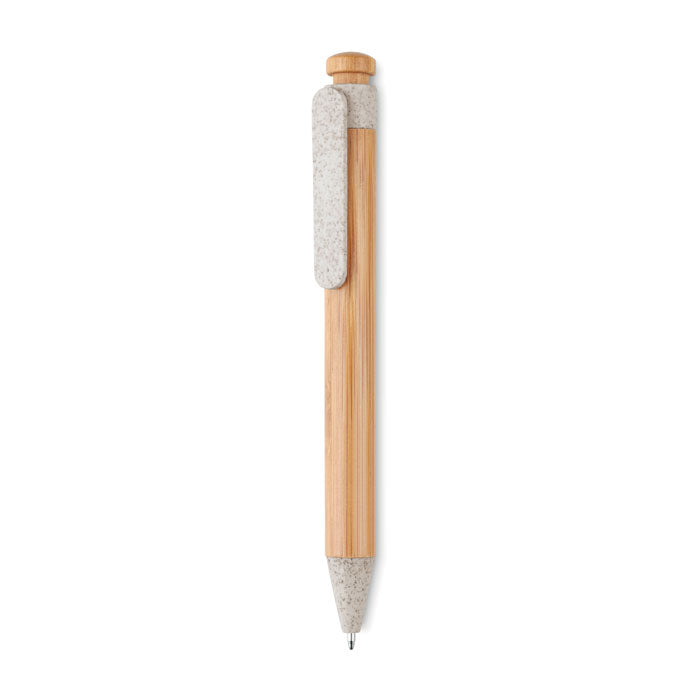 Bamboo and Wheat Straw Ballpoint Pen