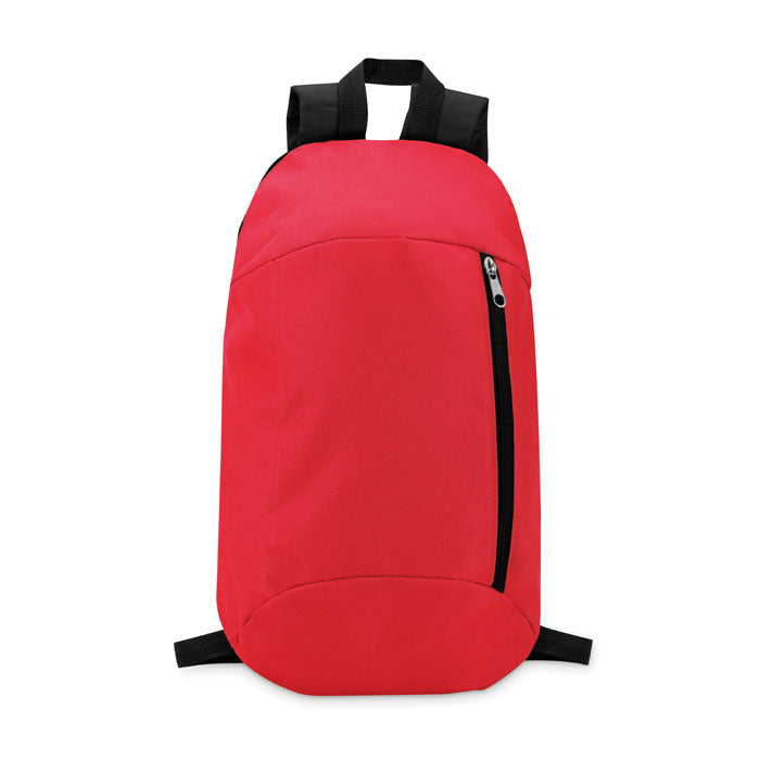Backpack with Zipped Front Pocket