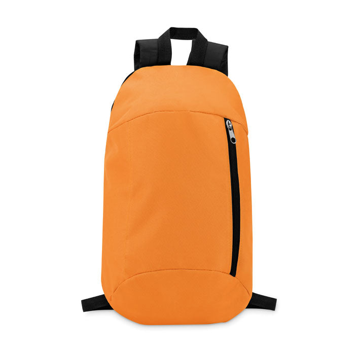 Backpack with Zipped Front Pocket