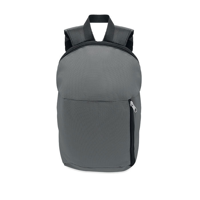 Backpack with Zipped Front Pocket