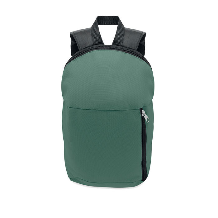 Backpack with Zipped Front Pocket
