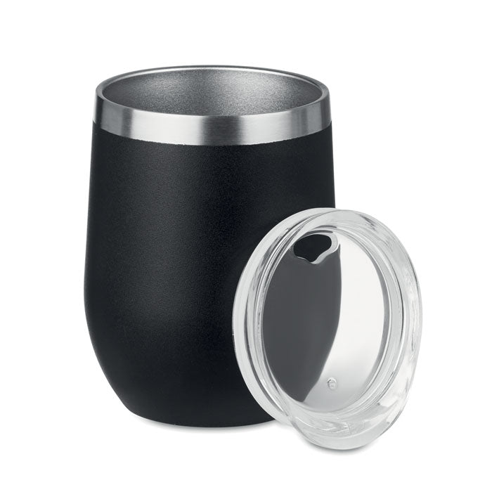 Double Walled Mug with Bamboo Case