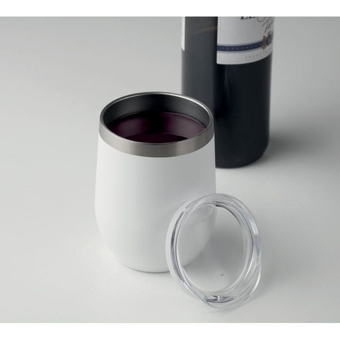 Double Walled Mug with Bamboo Case