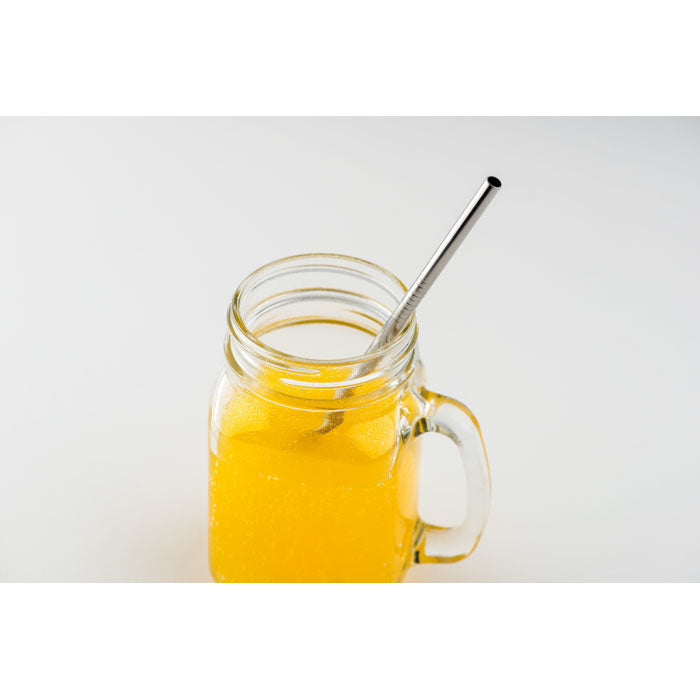 Stainless Steel Straws and Cleaning Brush