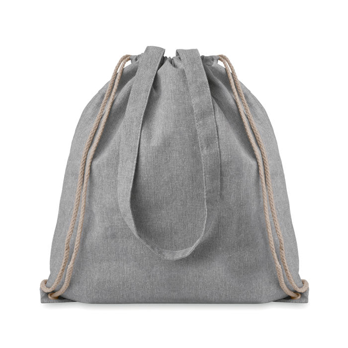 Recycled Fabric Drawstring Bag