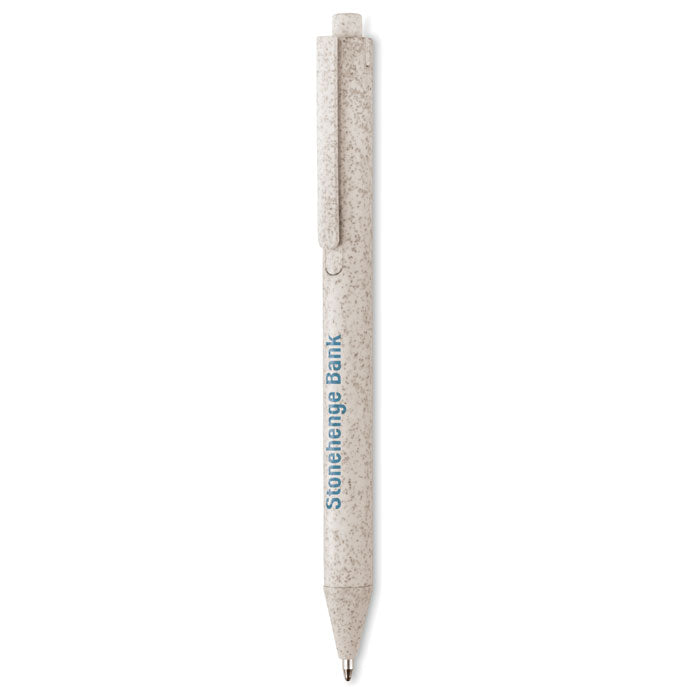 Wheat Straw Push Button Pen