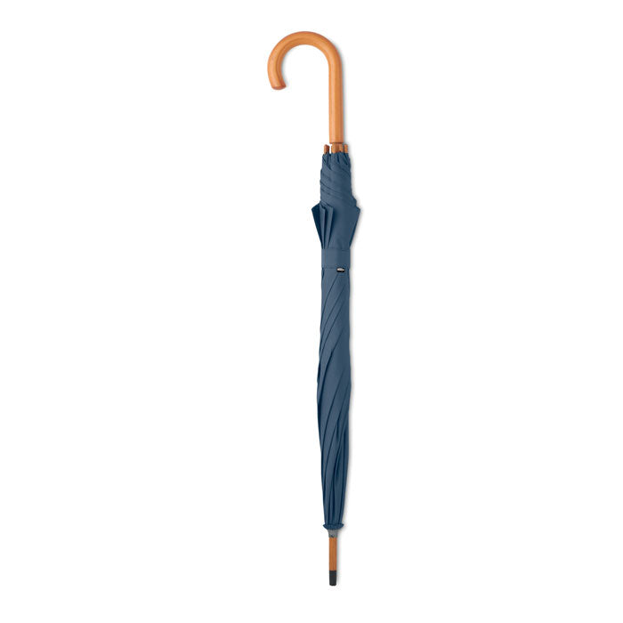 23 Inch Auto Open Umbrella with Wooden Handle